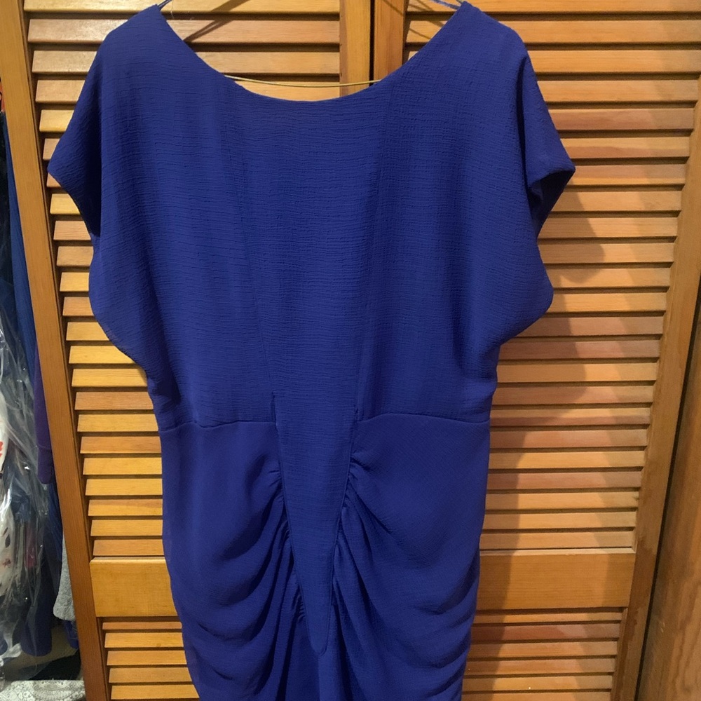 Royal Blue Backless Party Dress